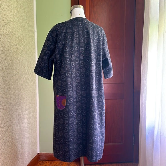 VINTAGE Marimekko Pocket Dress, Size M - Picture 5 of 6